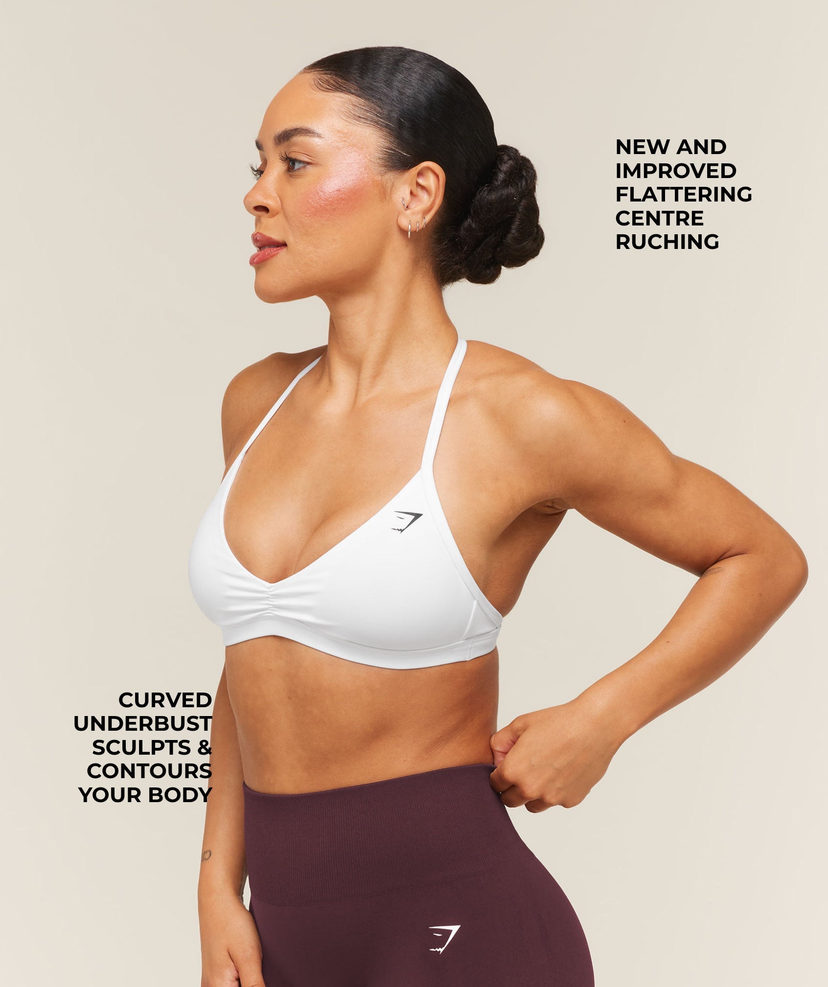 Minimal Sports Bra 2.0 - White