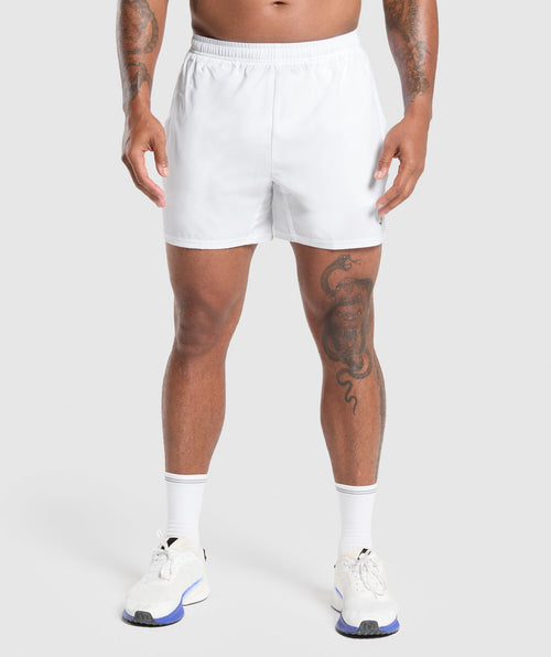 Arrival 5" Shorts - White