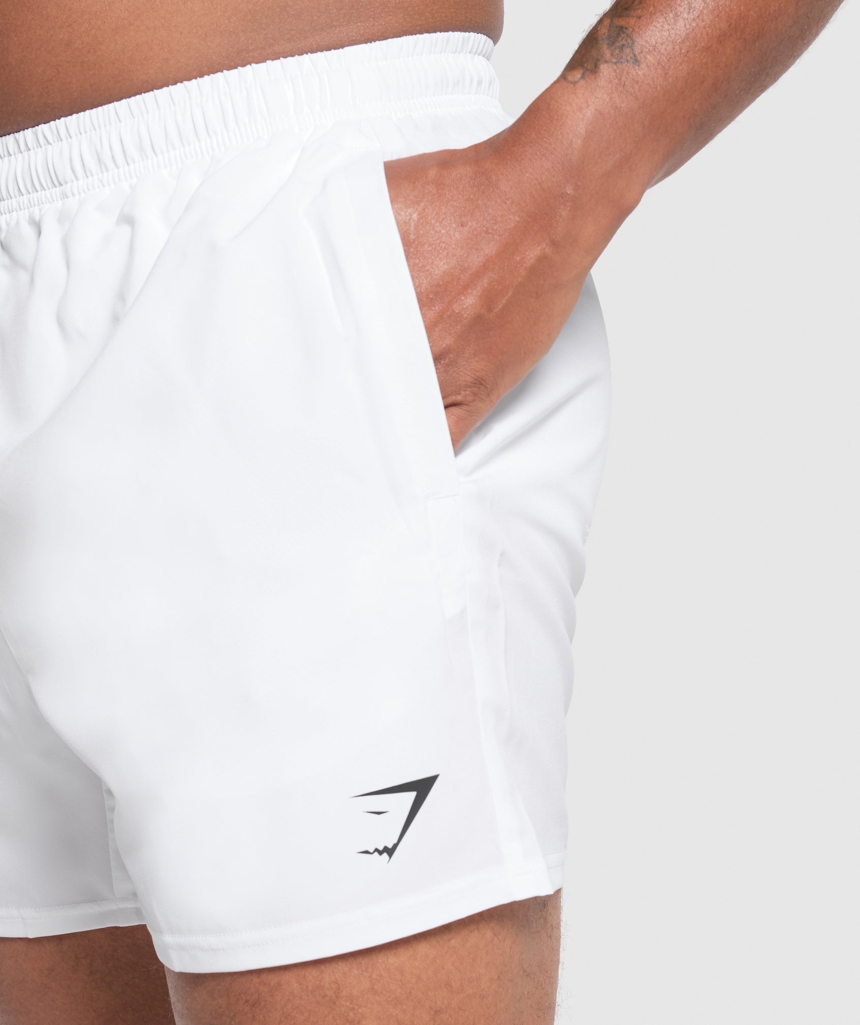 Arrival 5" Shorts - White