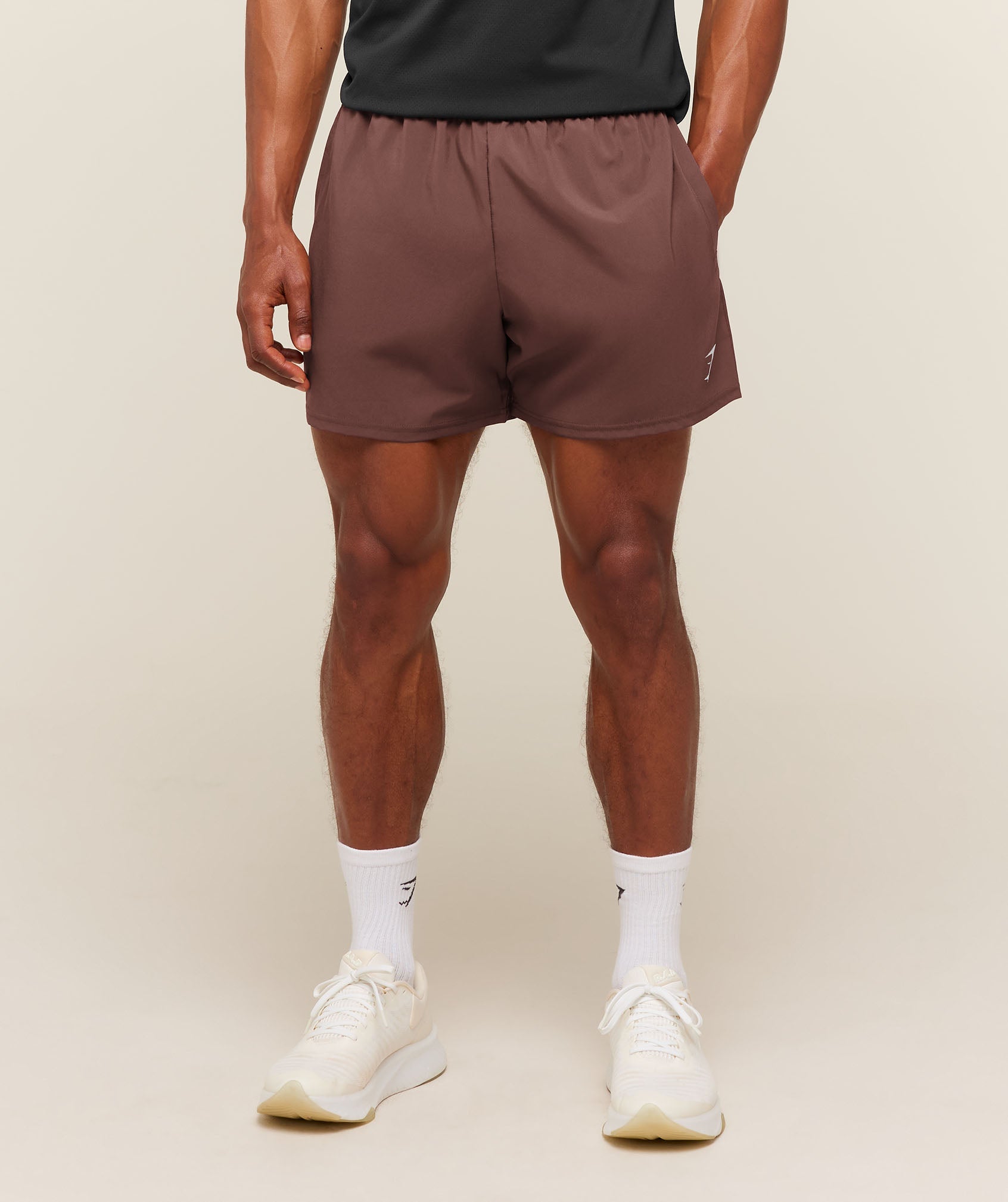 Arrival 5" Shorts - Espresso Brown