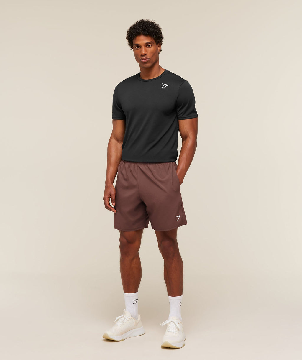 Arrival 7" Shorts - Espresso Brown