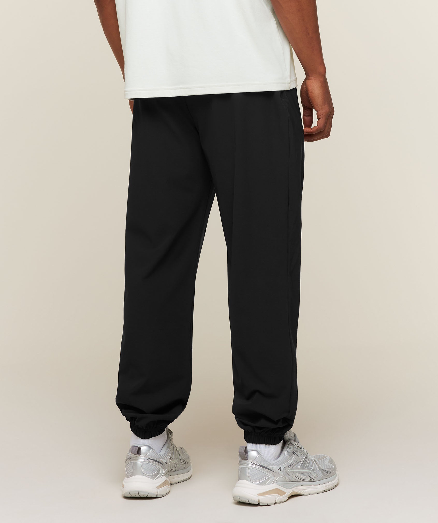 Campus Crest Cuffed Pants - Black
