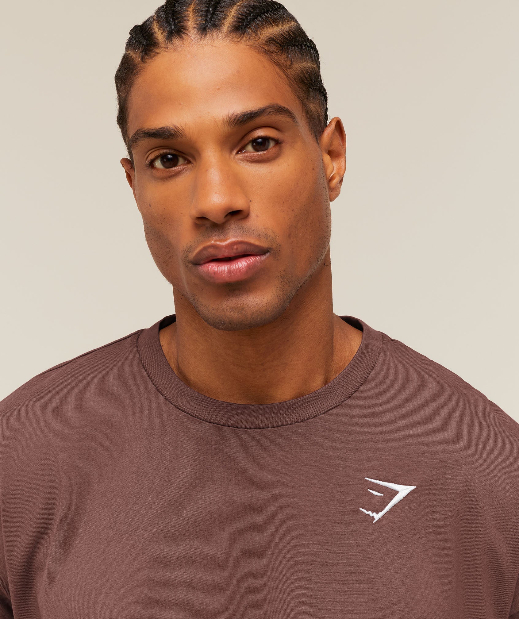 Crest Oversized T-Shirt - Espresso Brown