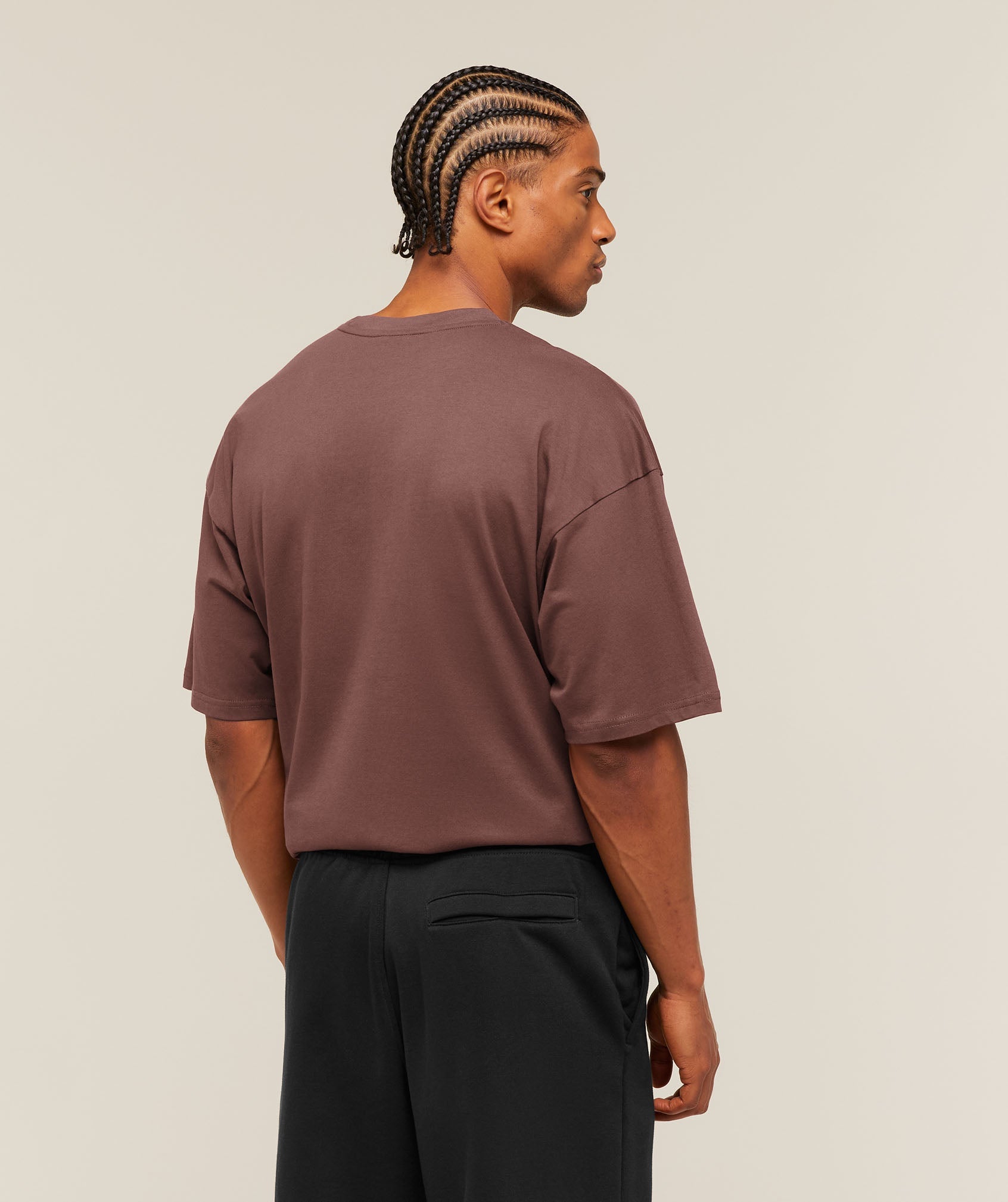 Crest Oversized T-Shirt - Espresso Brown