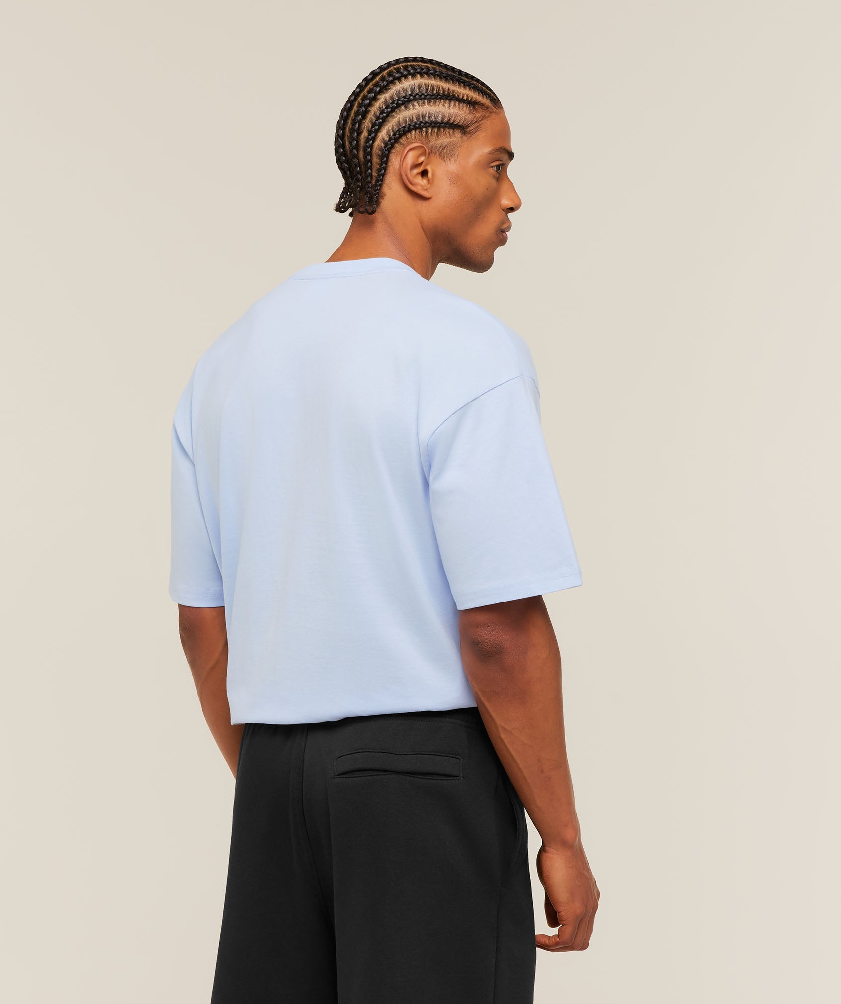 Crest Oversized T-Shirt - Tranquil Blue