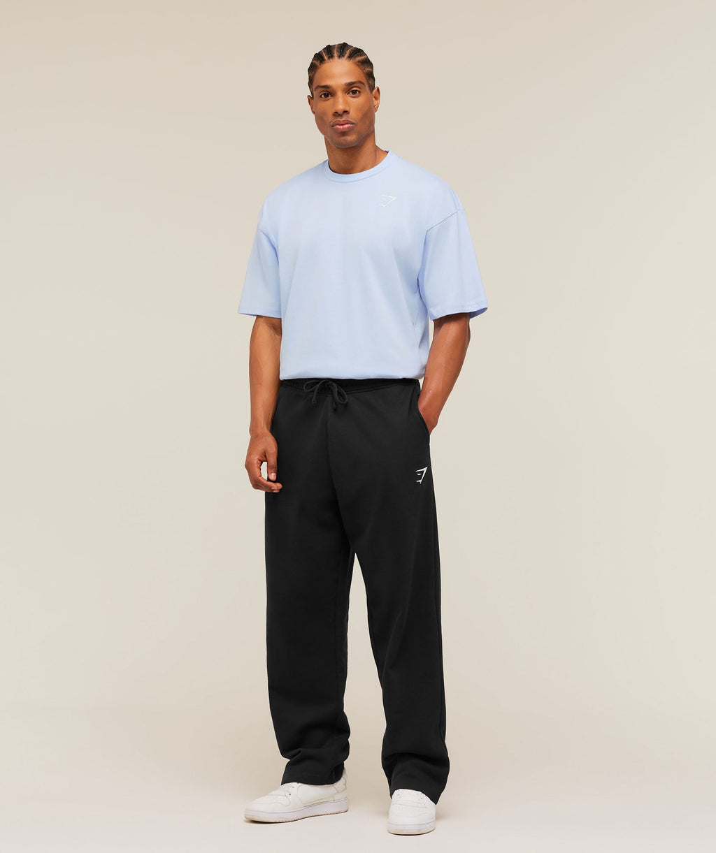 Crest Oversized T-Shirt - Tranquil Blue