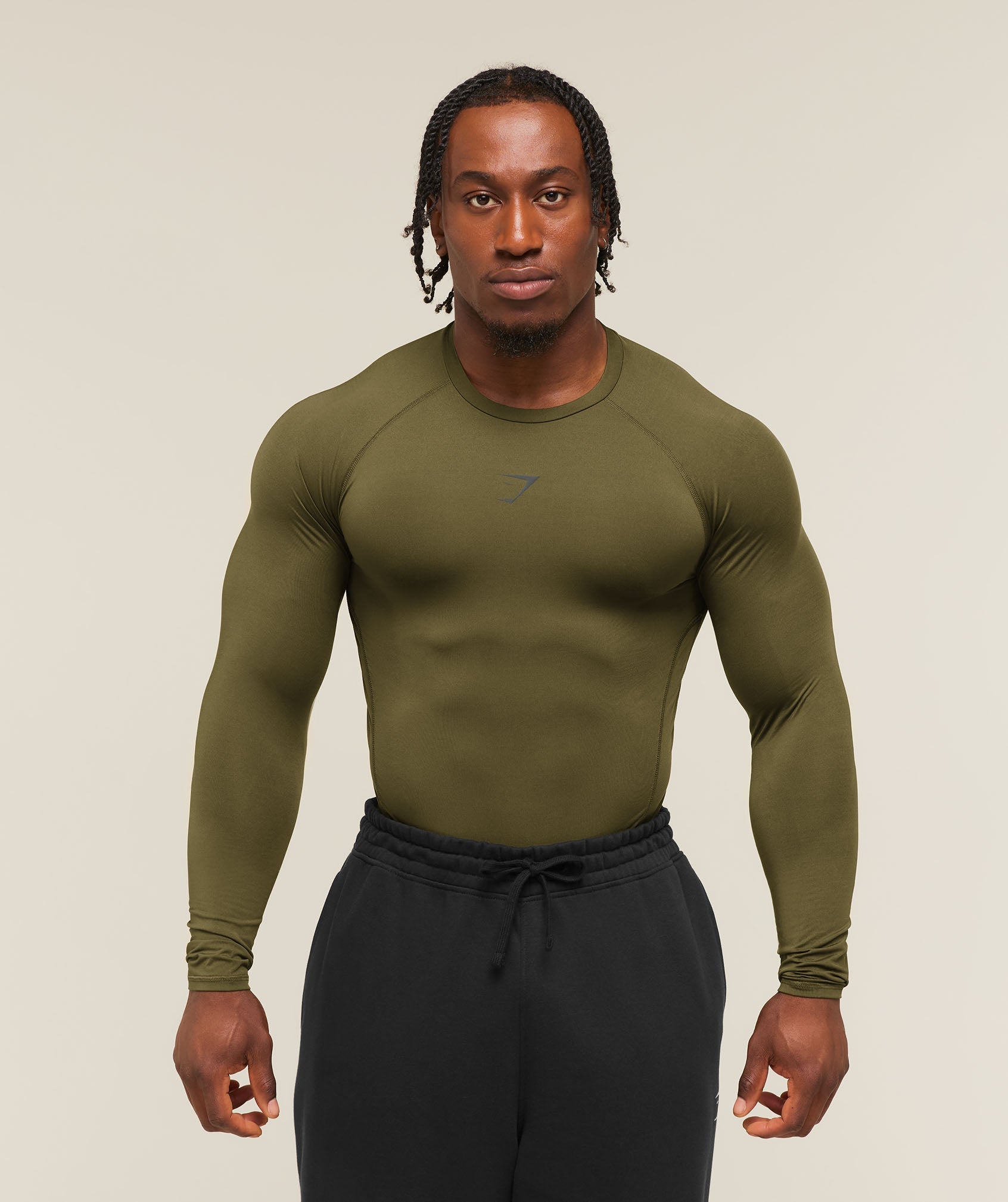 Element Baselayer Long Sleeve T-Shirt - Canvas Green