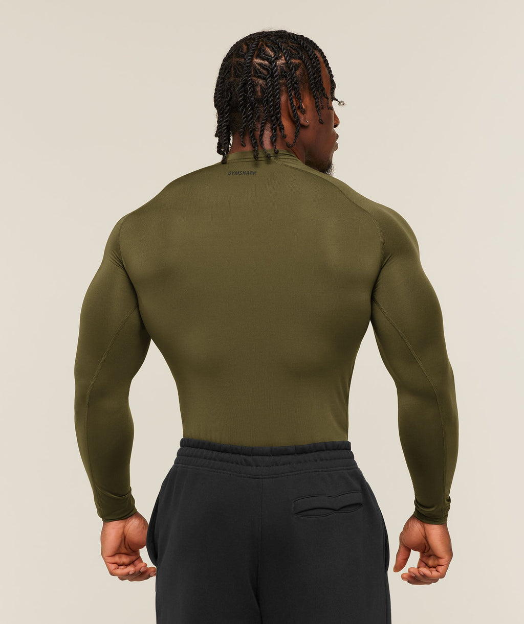 Element Baselayer Long Sleeve T-Shirt - Canvas Green