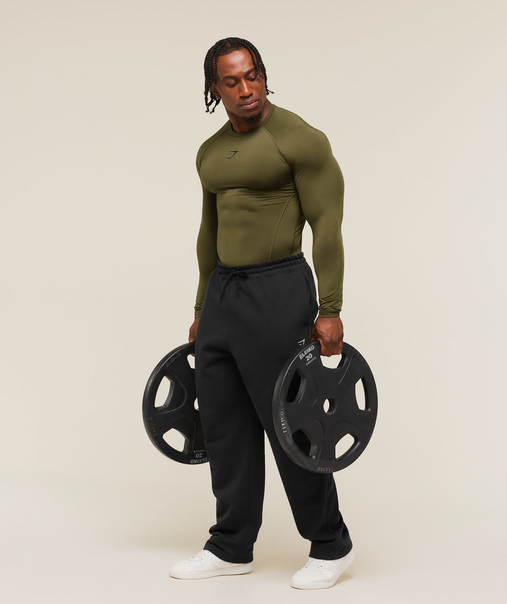 Element Baselayer Long Sleeve T-Shirt - Canvas Green