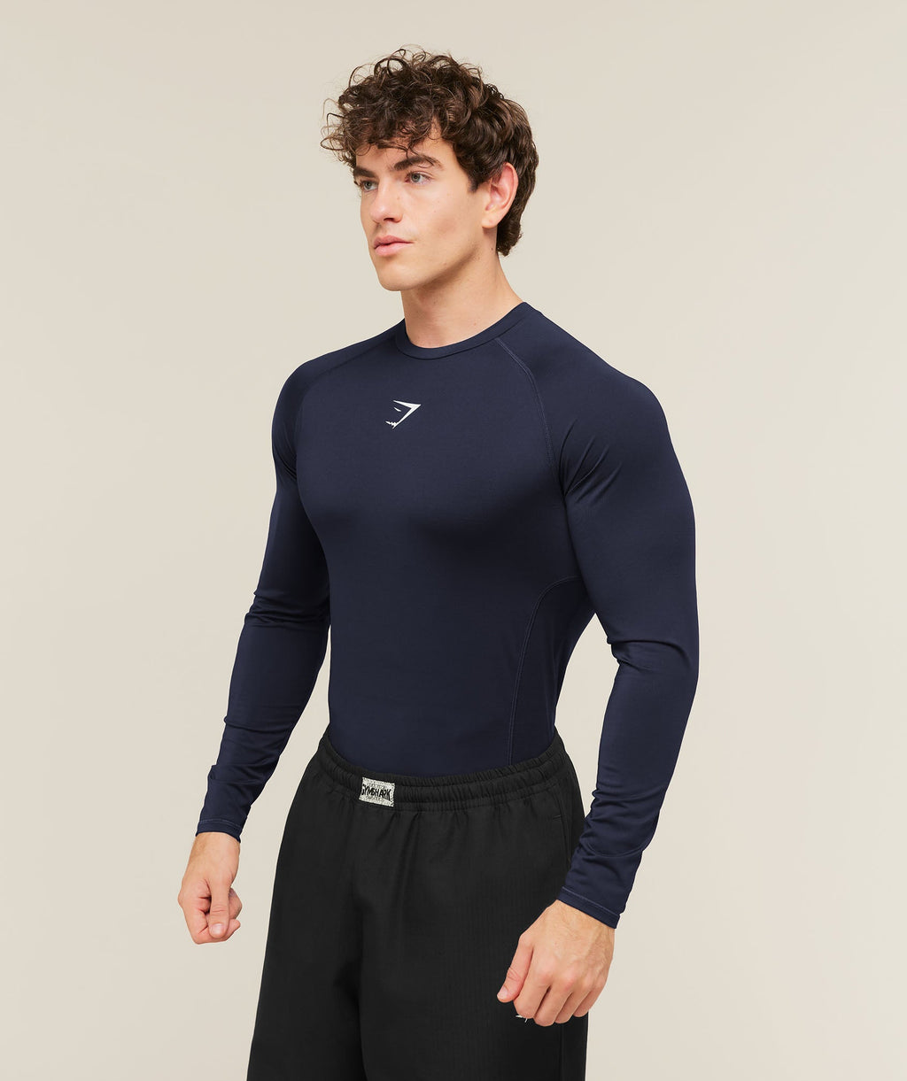 Element Baselayer Long Sleeve T-Shirt - Heavy Blue