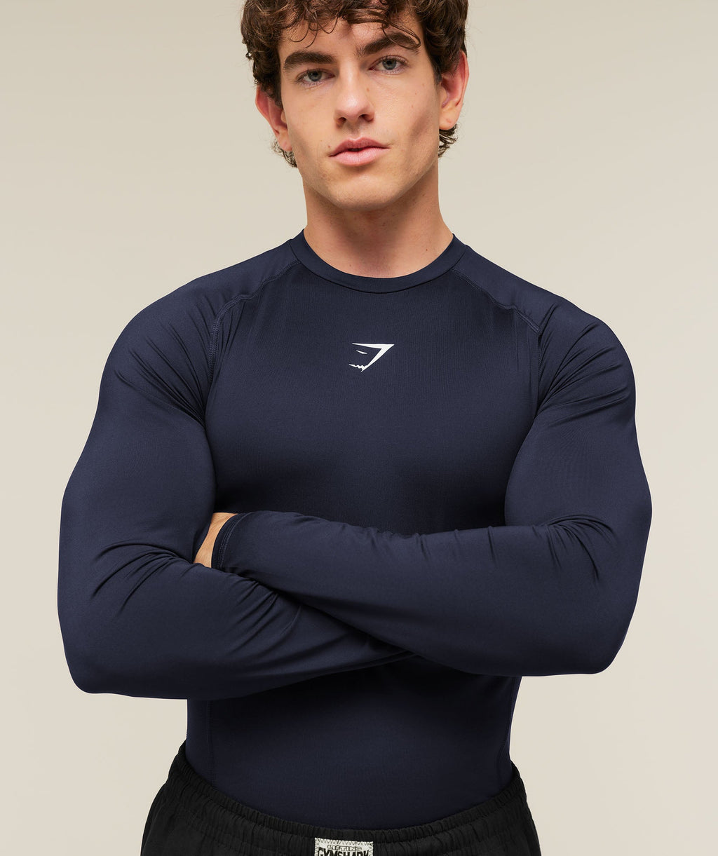 Element Baselayer Long Sleeve T-Shirt - Heavy Blue