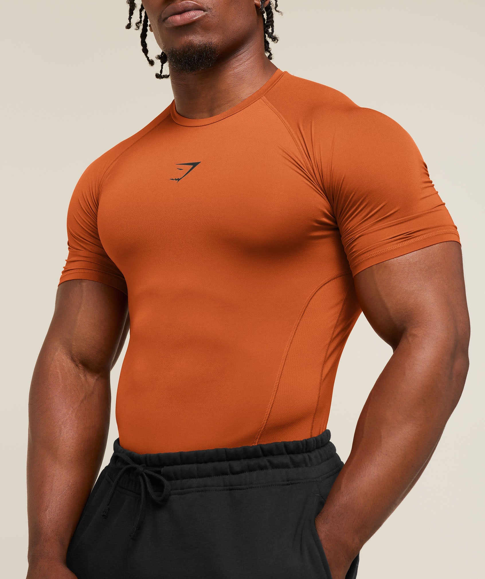 Element Baselayer T-Shirt - Nutmeg Orange