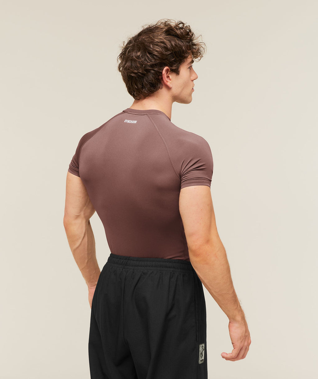 Element Baselayer T-Shirt - Espresso Brown