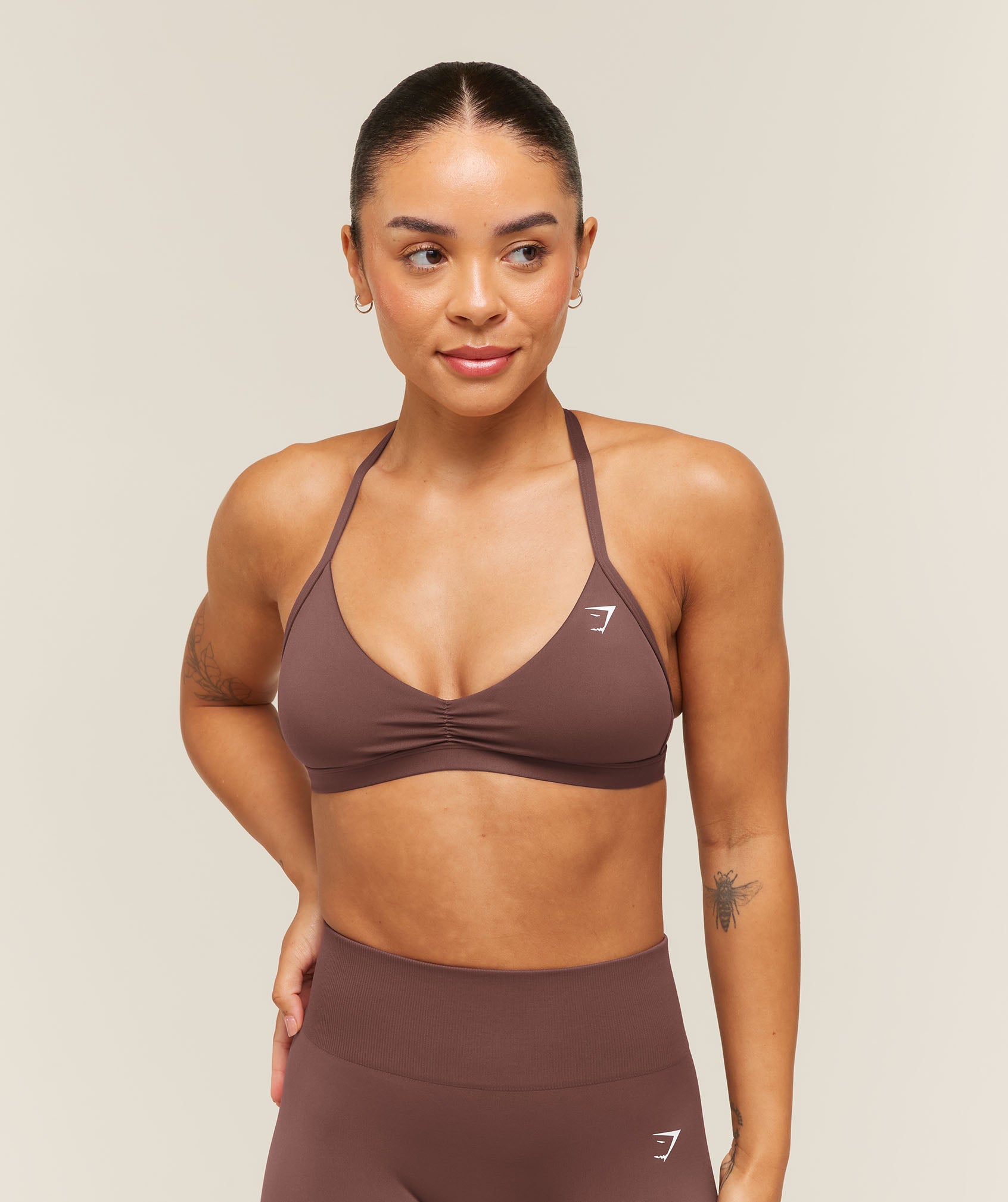 Minimal Sports Bra 2.0 - Espresso Brown