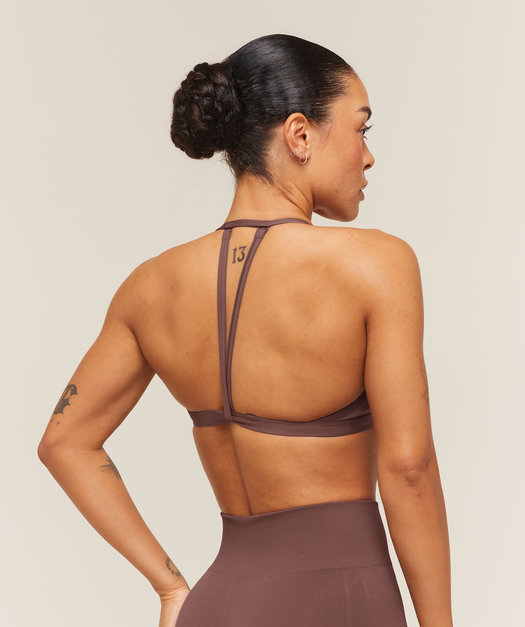 Minimal Sports Bra 2.0 - Espresso Brown