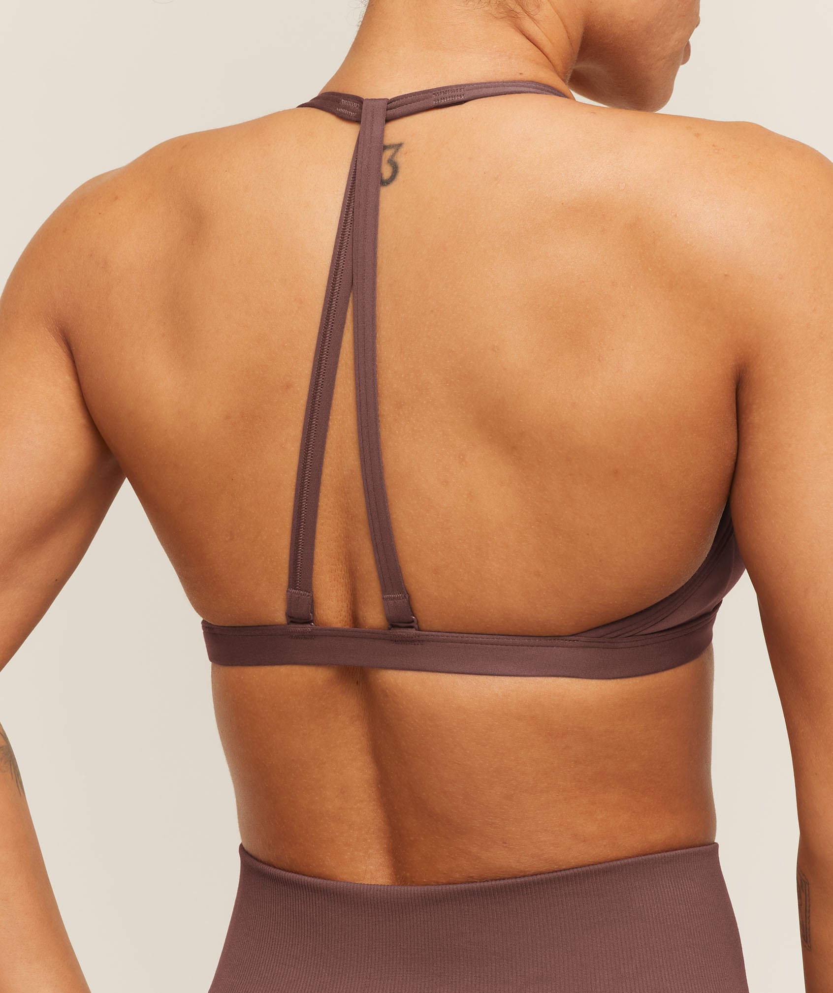 Minimal Sports Bra 2.0 - Espresso Brown