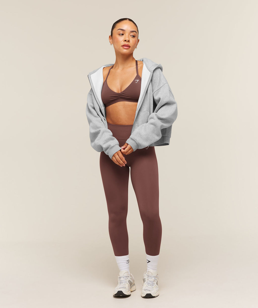 Minimal Sports Bra 2.0 - Espresso Brown