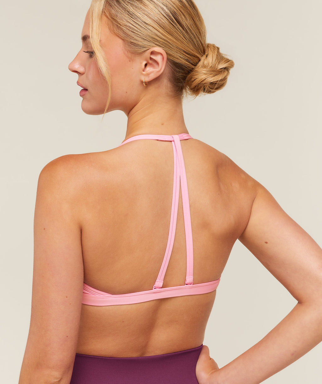 Minimal Sports Bra 2.0 - Poise Pink