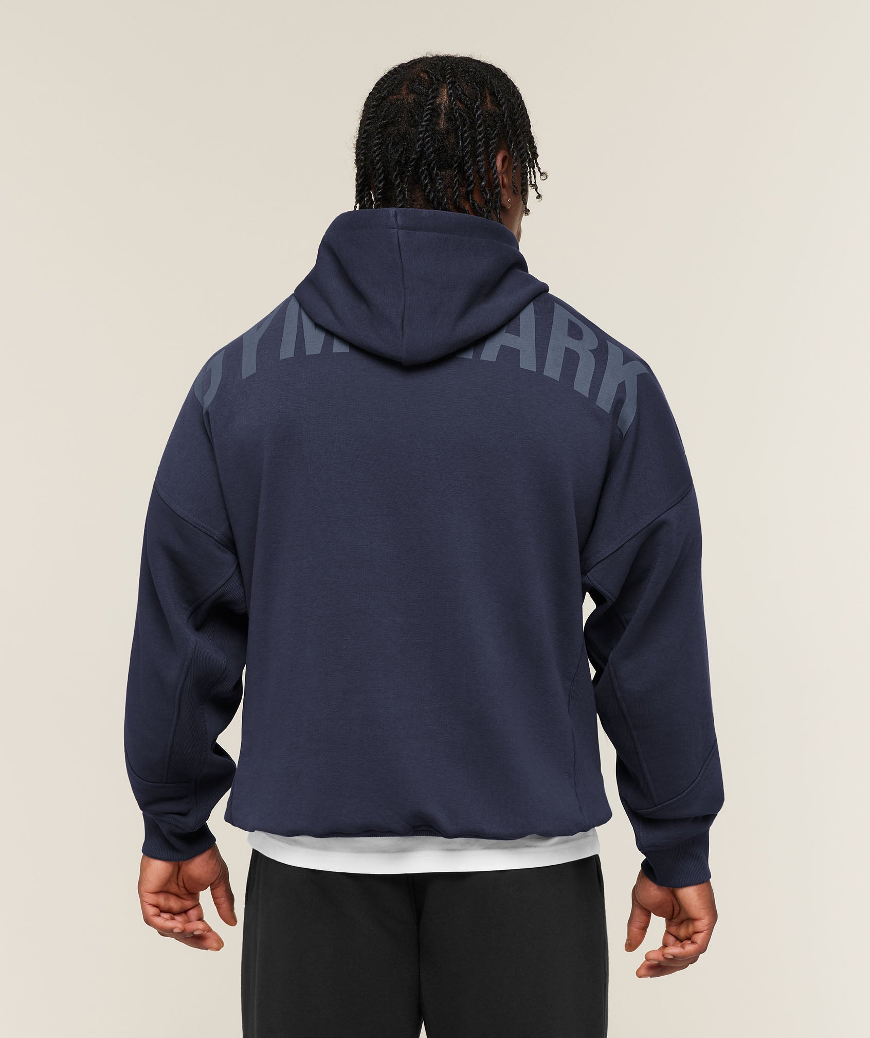 Power Oversized Hoodie - Heavy Blue/Shadow Blue