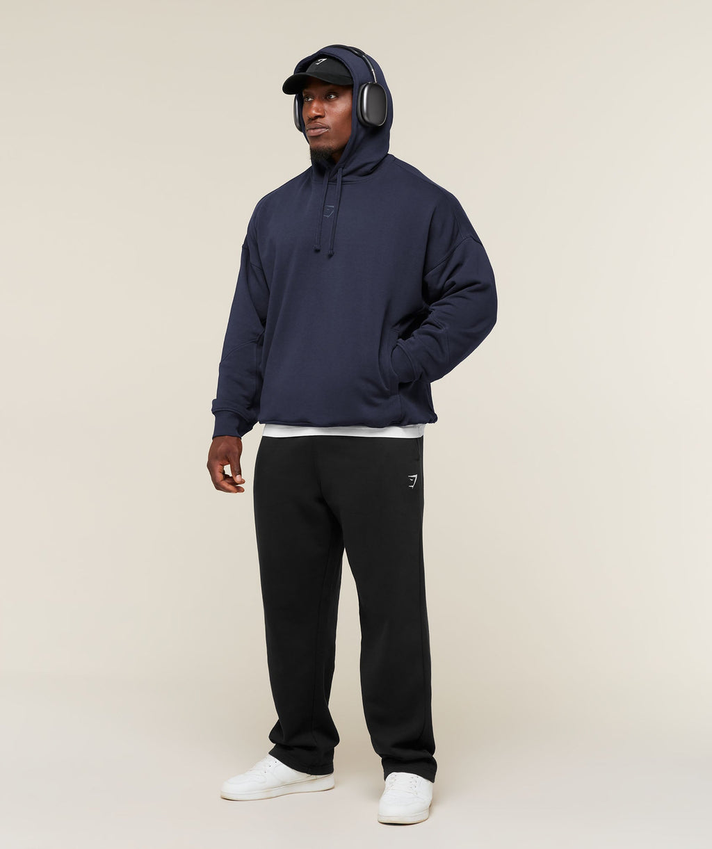 Power Oversized Hoodie - Heavy Blue/Shadow Blue