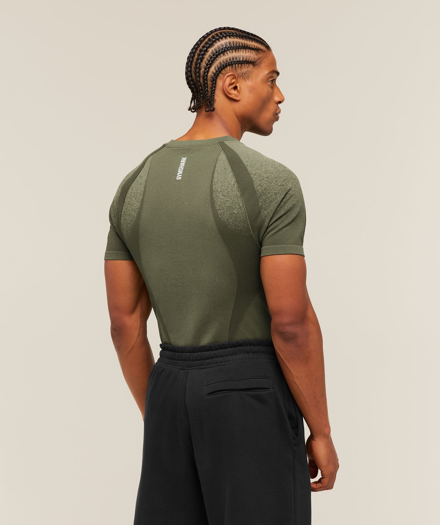Shadow Seamless T Shirt - Core Olive