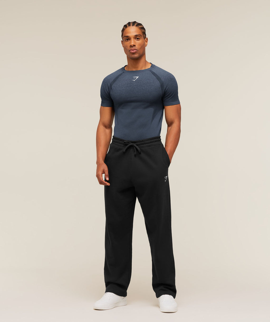 Shadow Seamless T Shirt - Heavy Blue