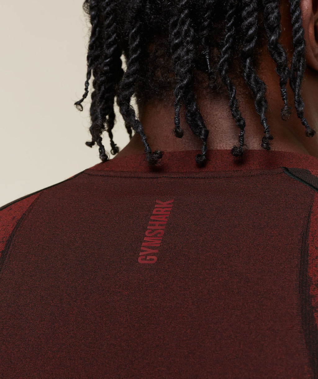 Shadow Seamless T Shirt - Sets Red