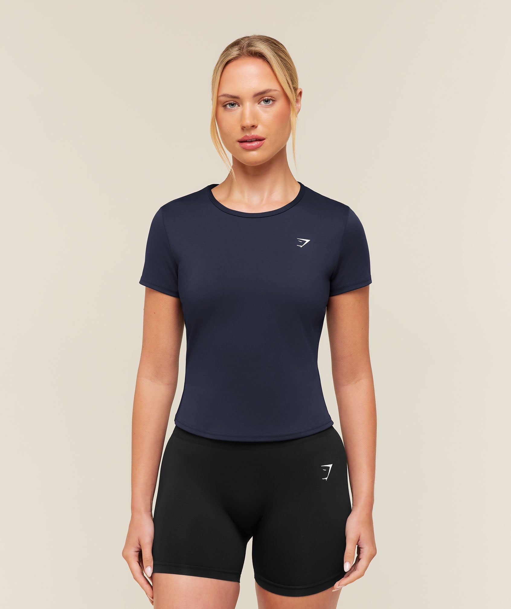 Training Baby Tee - Heavy Blue