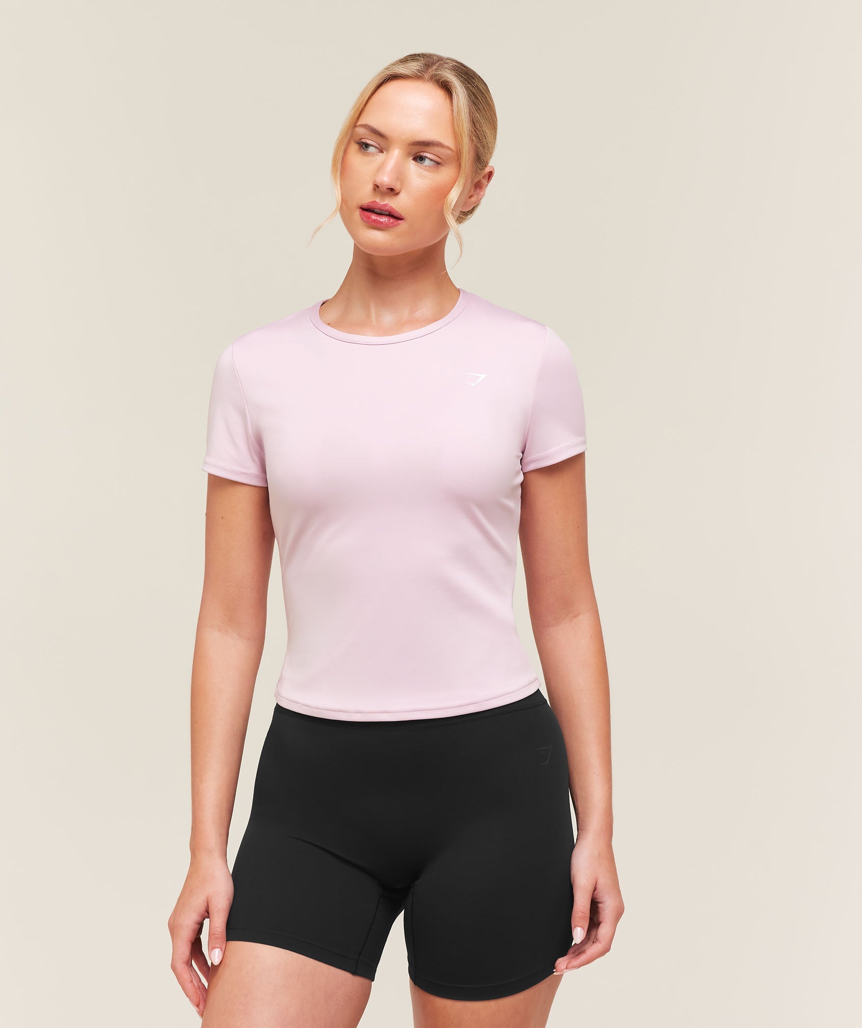 Training Baby Tee - Haze Pink
