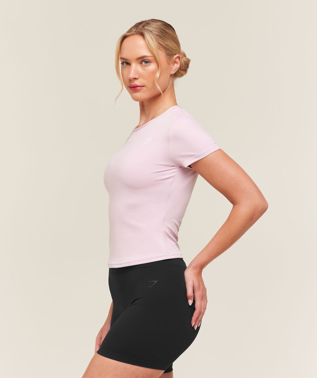 Training Baby Tee - Haze Pink