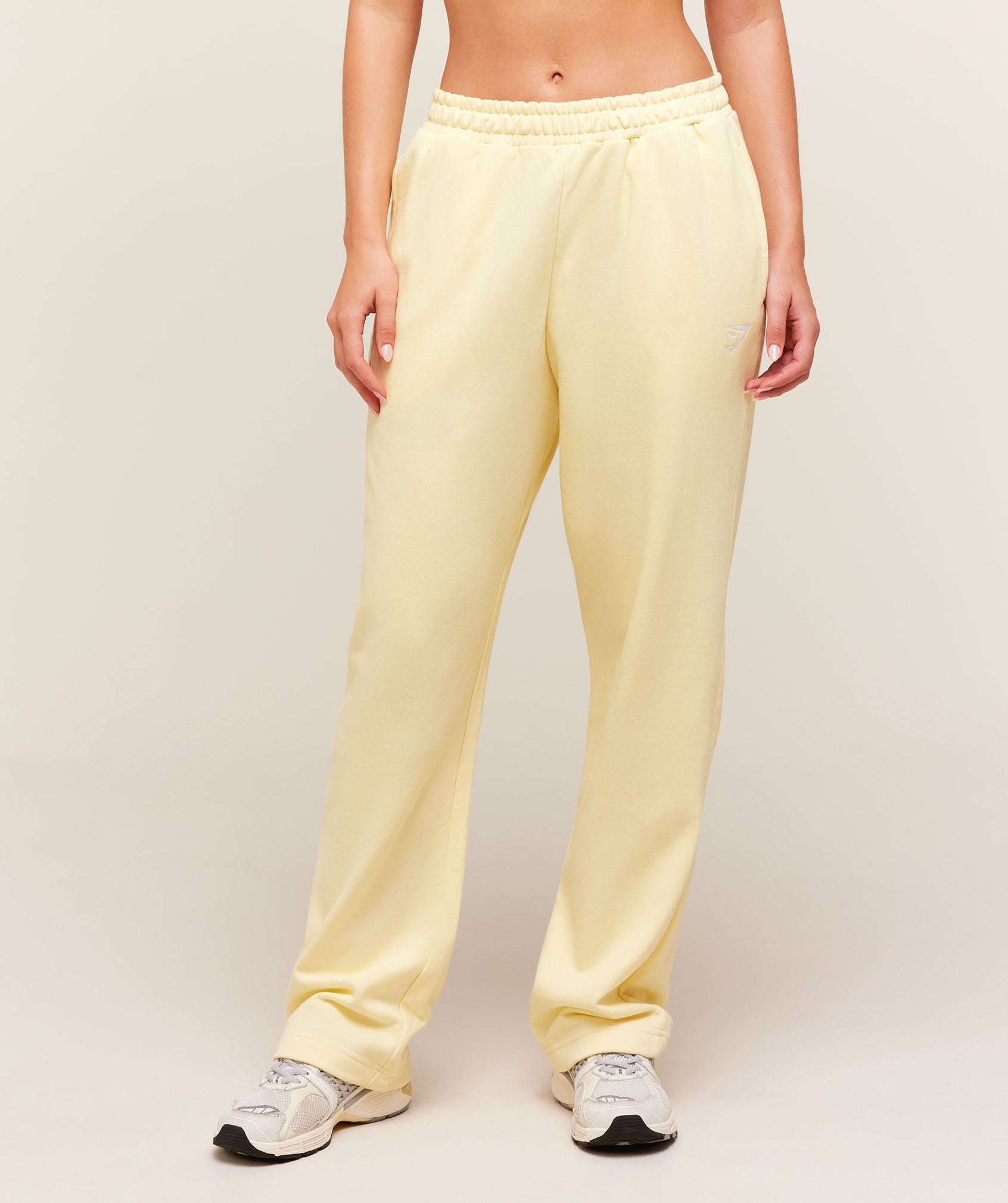 Training Fleece Straight Leg Regular Joggers - Butter Yellow