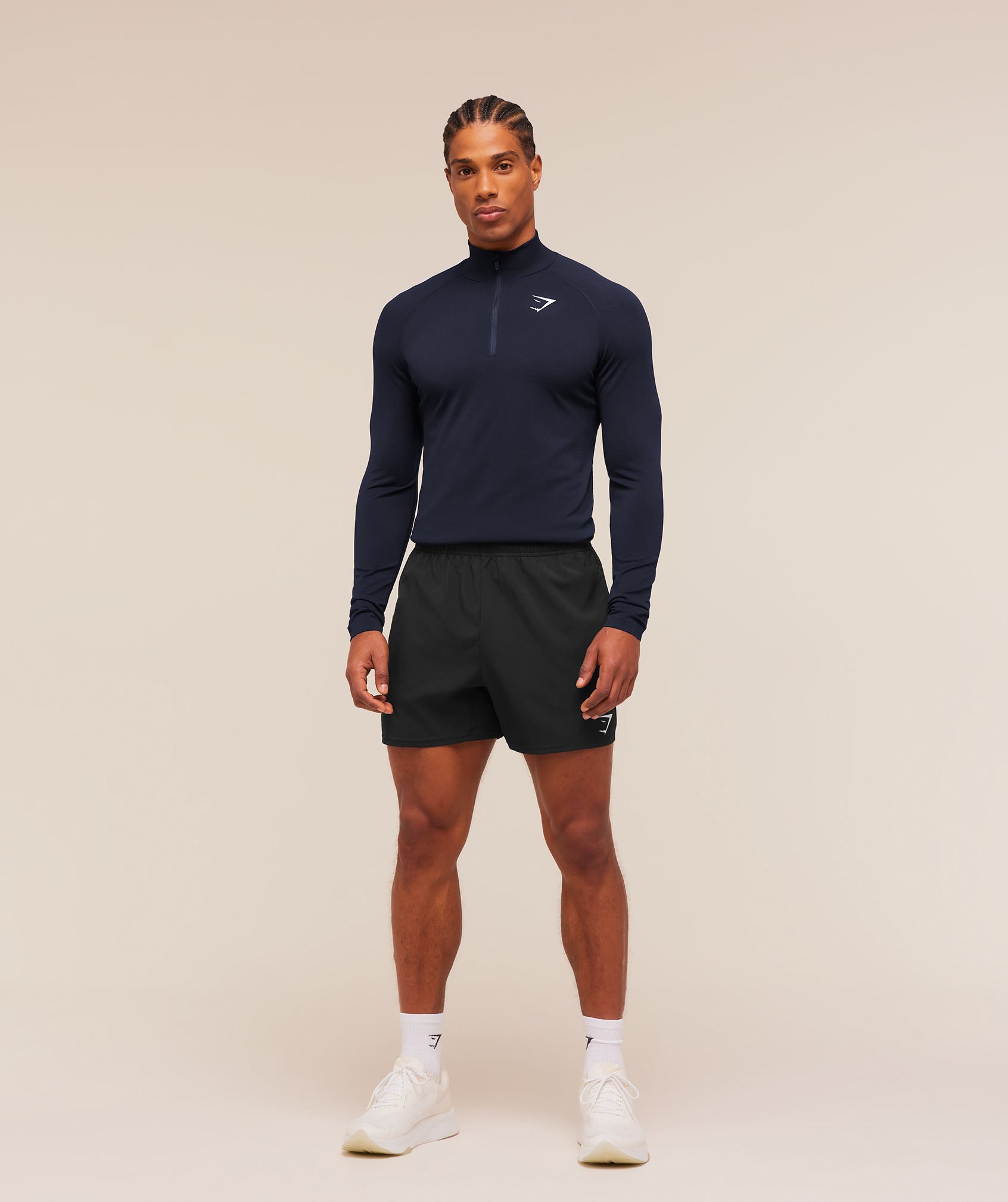 Vital 1/4 Zip - Navy/Heavy Blue