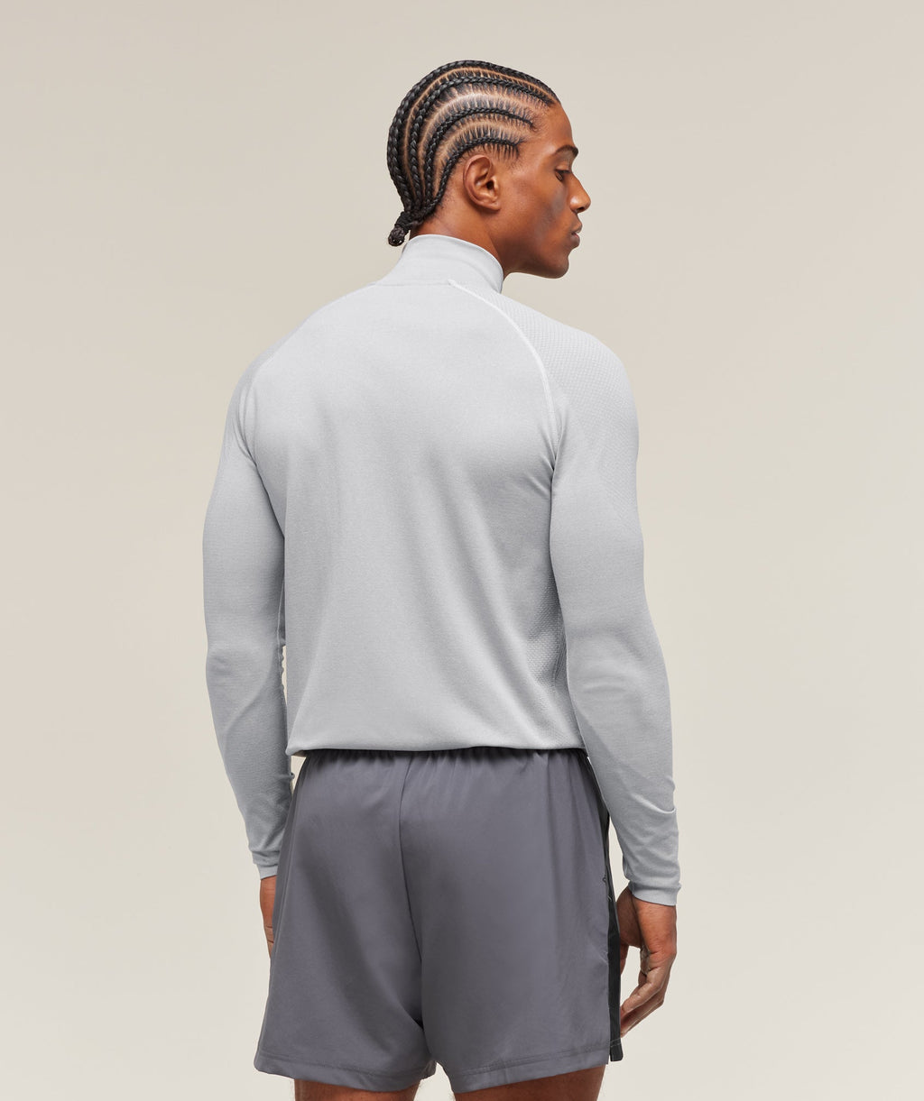 Vital 1/4 Zip - Light Grey/Smokey Grey