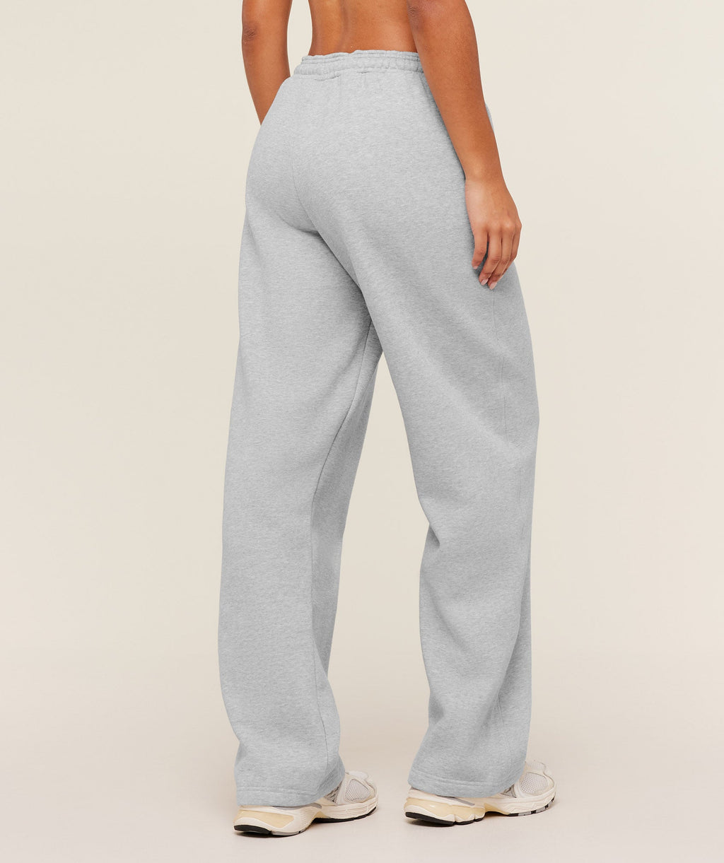 Cosy Luxe Straight Leg Tall Joggers - Bros Soft Grey Marl