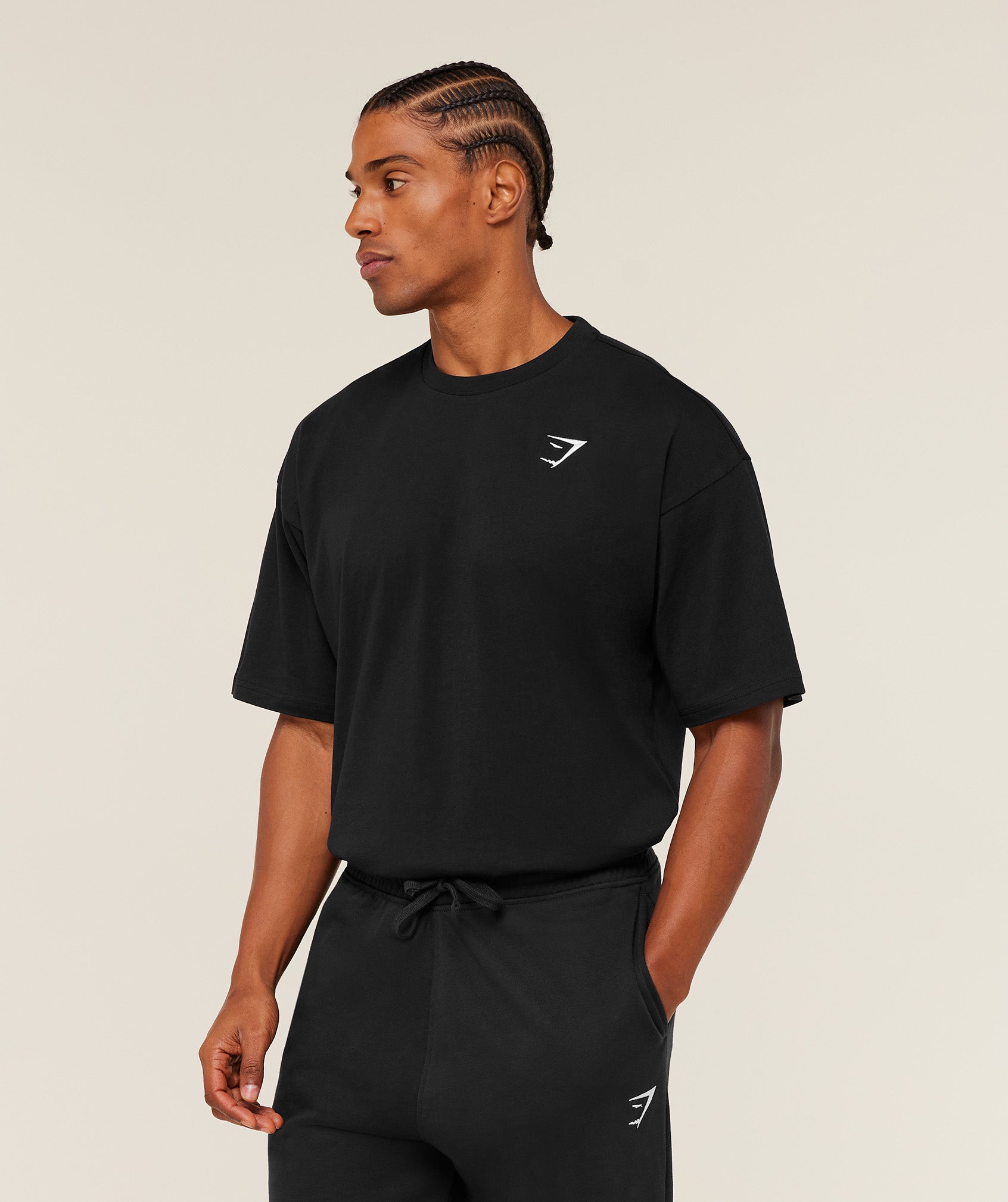 Crest Oversized T-Shirt - GS Black