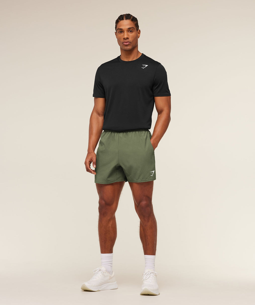 Arrival 5" Shorts - Core Olive