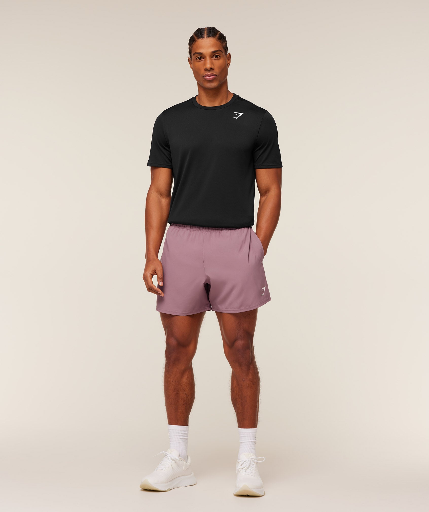 Arrival 5" Shorts - Calm Pink