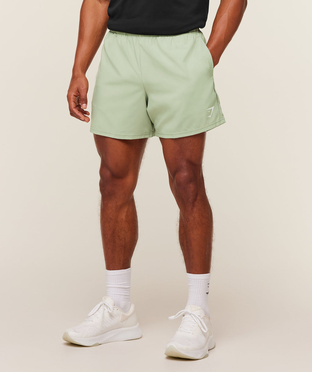 Arrival 5" Shorts - GS Haze Green