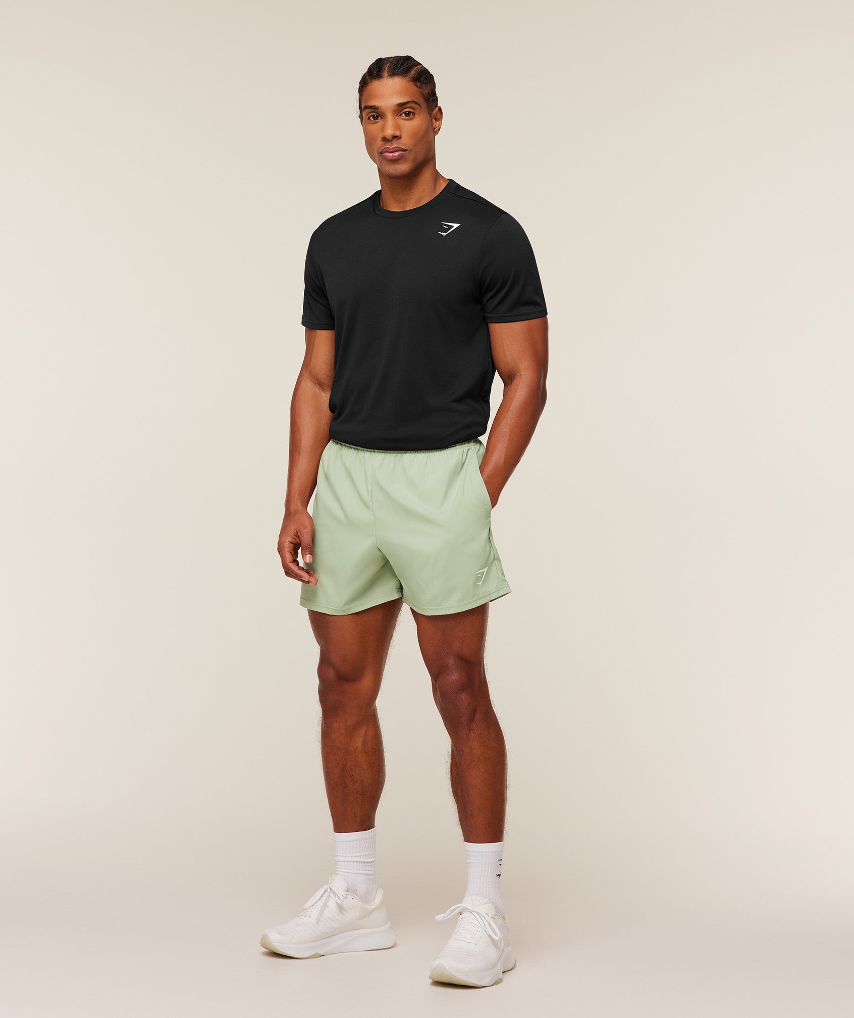 Arrival 5" Shorts - GS Haze Green