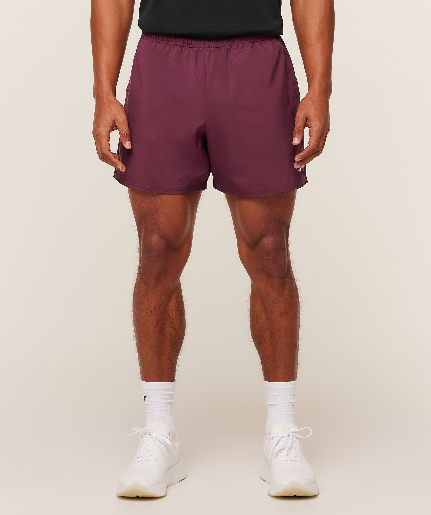 Arrival 5" Shorts - GS Impact Burgundy