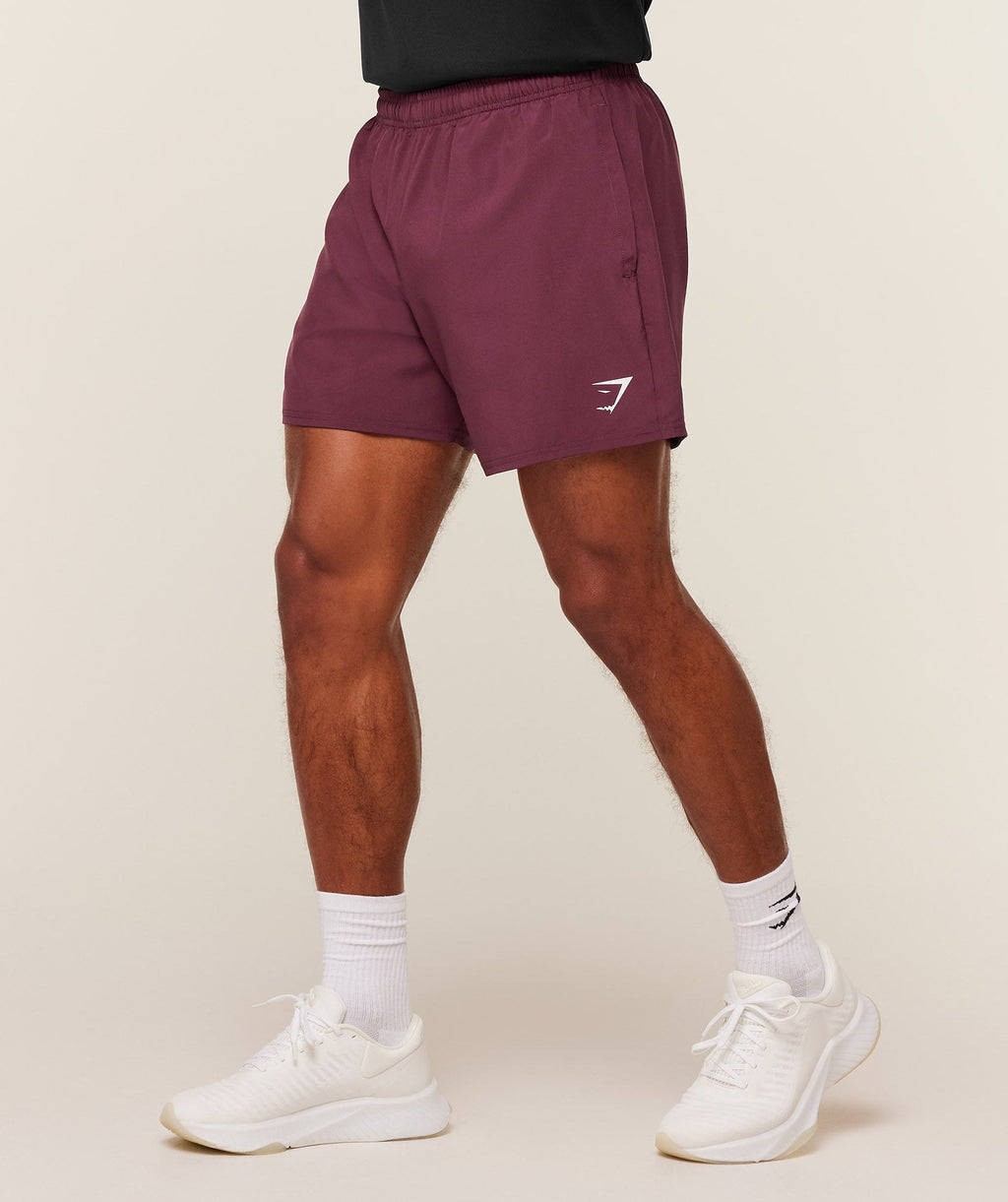 Arrival 5" Shorts - GS Impact Burgundy