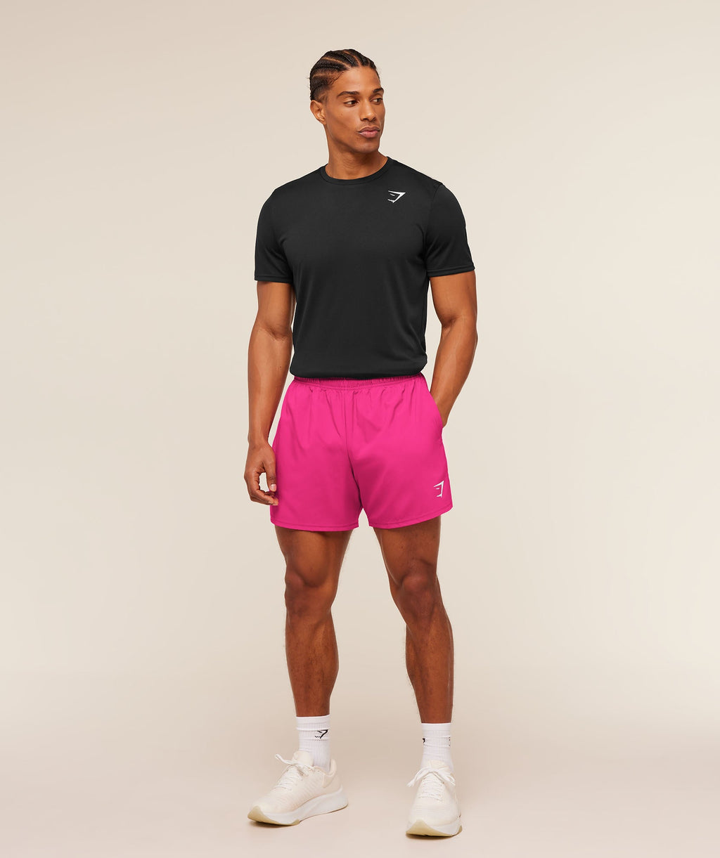 Arrival 5" Shorts - Super-Set Pink