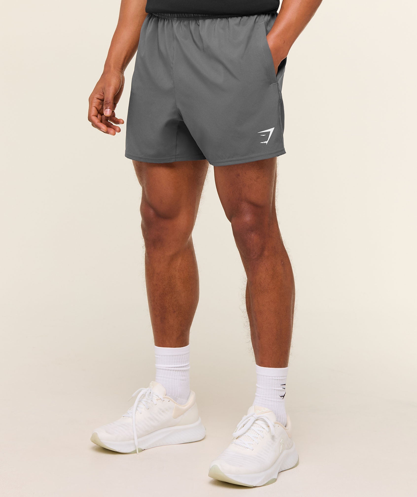 Arrival 5" Shorts - Silhouette Grey