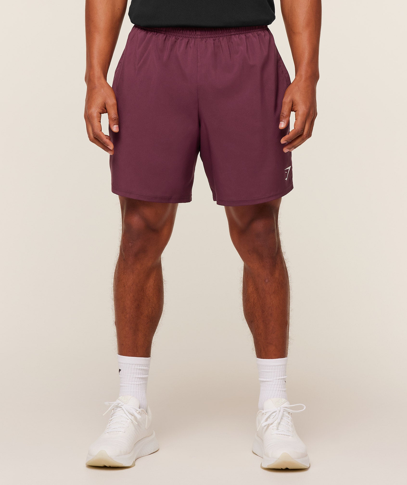 Arrival 7" Shorts - GS Impact Burgundy