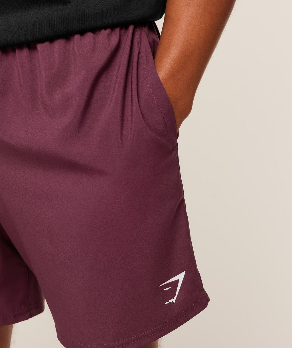 Arrival 7" Shorts - GS Impact Burgundy