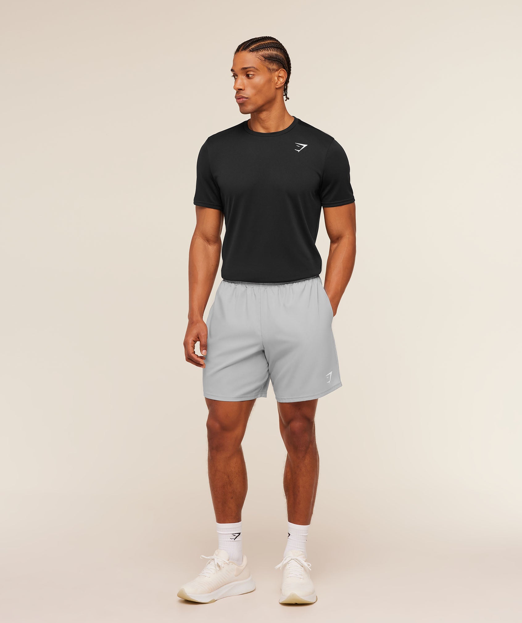 Arrival 7" Shorts - Stratus Grey
