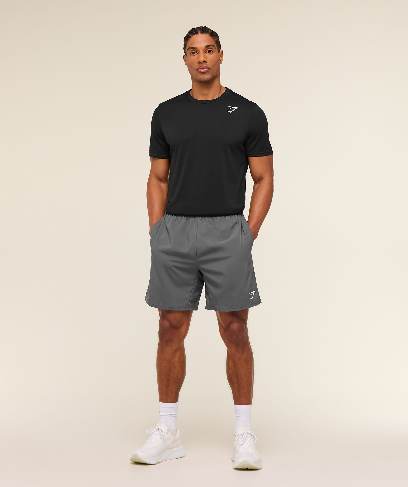 Arrival 7" Shorts - Silhouette Grey