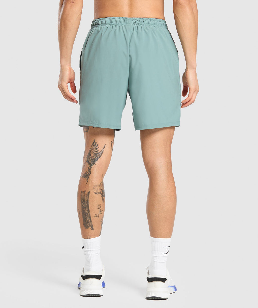 Arrival 7" Shorts - Celeste Blue
