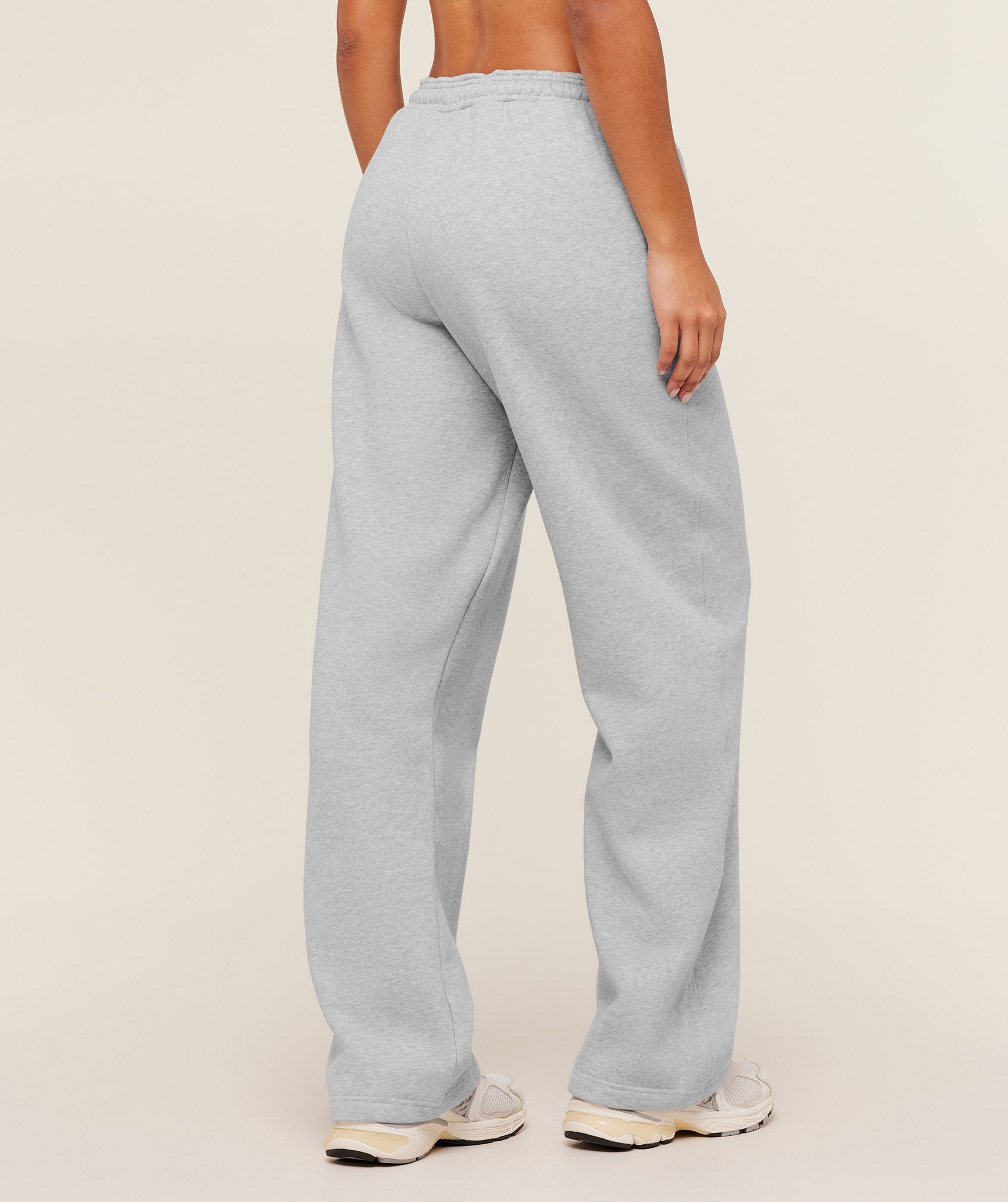 Cosy Luxe Straight Leg Tall Joggers - Bros Soft Grey Marl