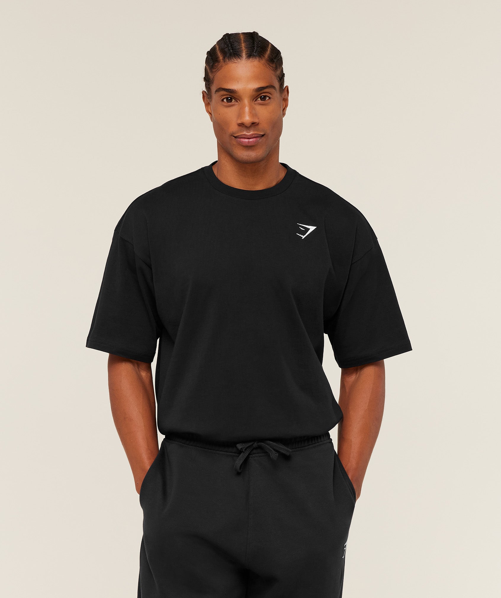 Crest Oversized T-Shirt - GS Black